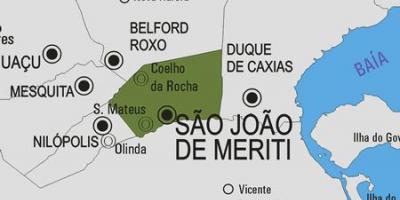 Ramani ya São João de Meriti manispaa