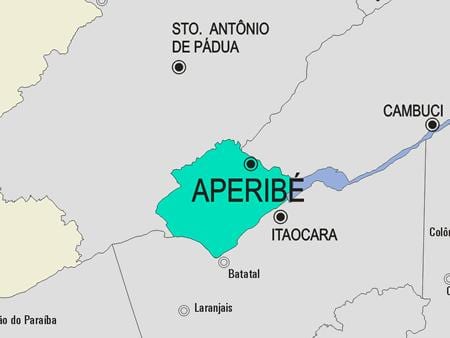 Ramani ya Aperibé manispaa
