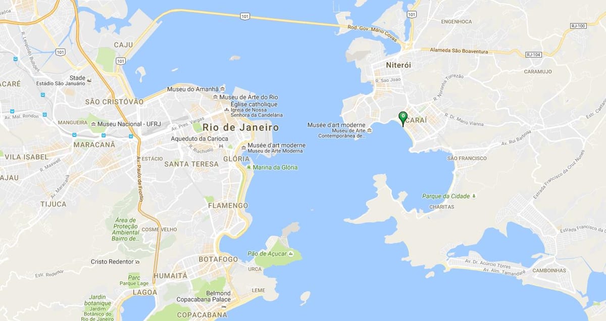 Ramani ya pwani Icaraí