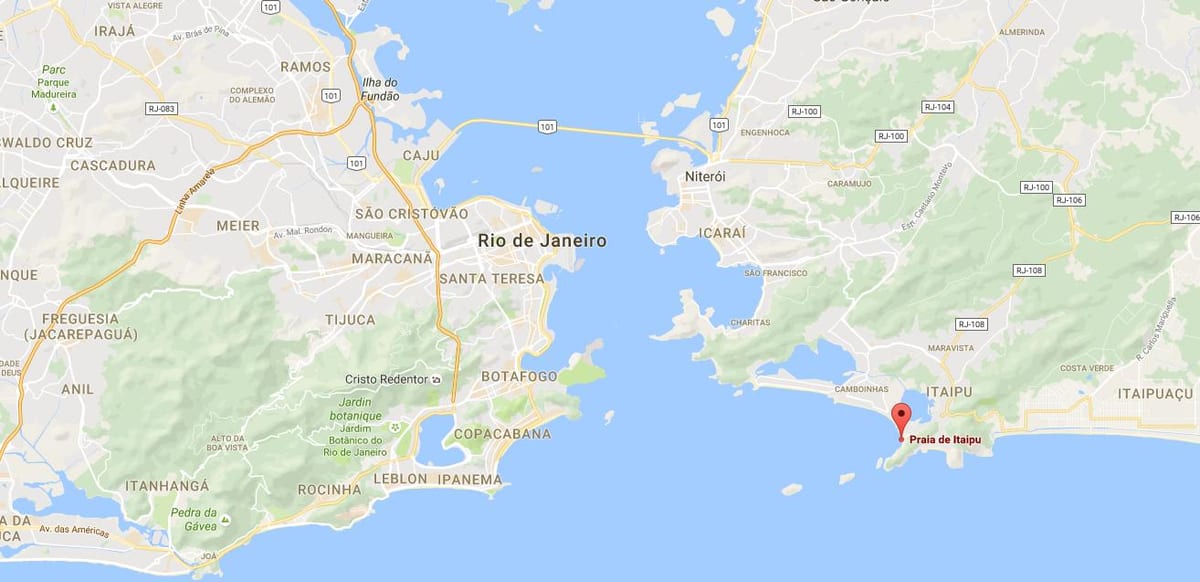 Ramani ya pwani Itaipú