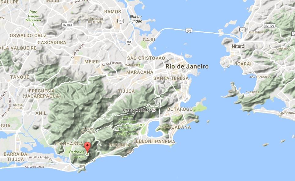 Ramani ya da Pedra Gávea