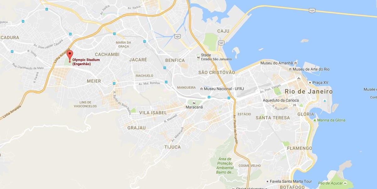 Ramani ya Engenhão