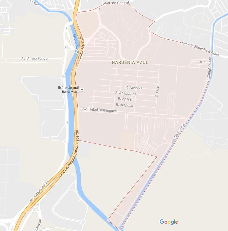 Ramani ya Gardênia Azul