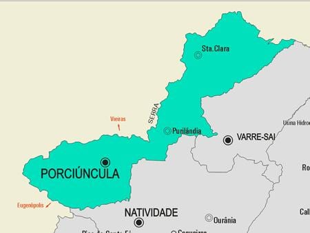 Ramani ya Porciúncula manispaa
