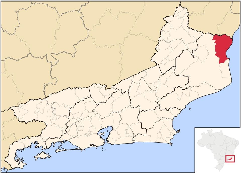 Ramani ya São Francisco de Itabapoana