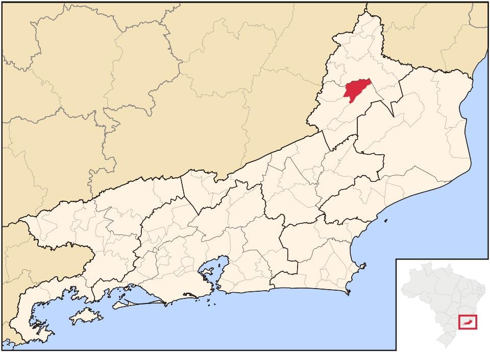 Ramani ya São José de Ubá