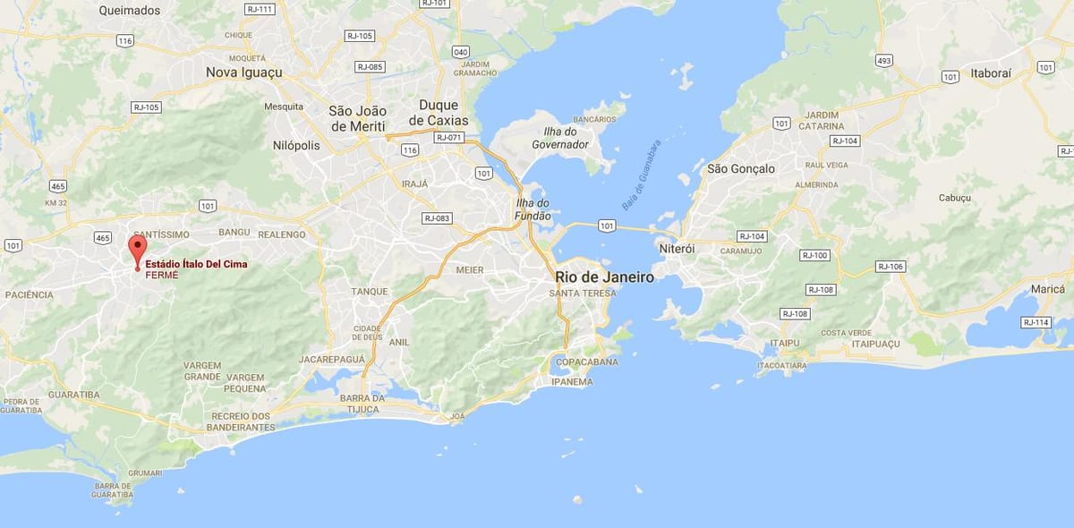 Ramani ya uwanja Ítalo del Cima