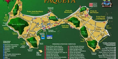 Ramani ya Île de Paquetá