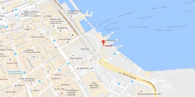 Ramani ya Praça Quinze