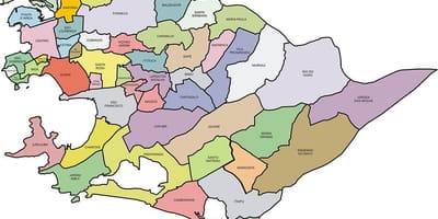Ramani ya Quartiers Niterói
